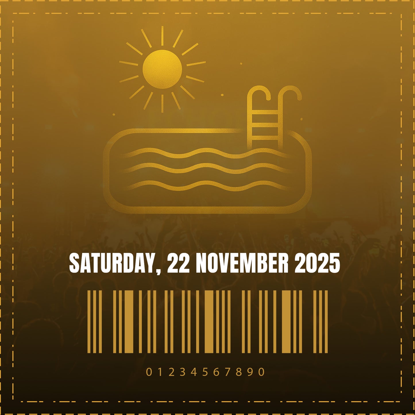 Pool Day Pass - Saturday, 22 November 20205
